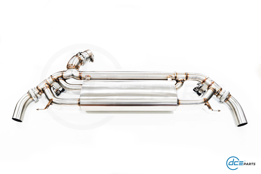 DCE Parts - BMW G05 X5 45e / 50e V2 (Gen2) Axleback Slip On Valvetronic Exhaust Rear Muffler