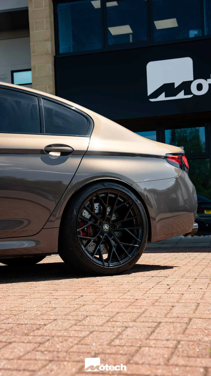 Motech Performance Wheels - M5 F90 M-W3 20" GLOSS BLACK MOTECH WHEEL