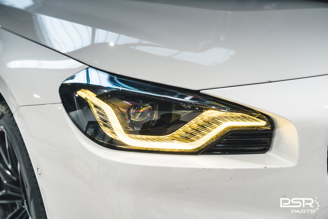 BMW G42 220i 230i M240i & G87 M2 Euro Spec Yellow CSL Headlight Daytime Running Light DRL Upgrade Module WITH HEATSINK