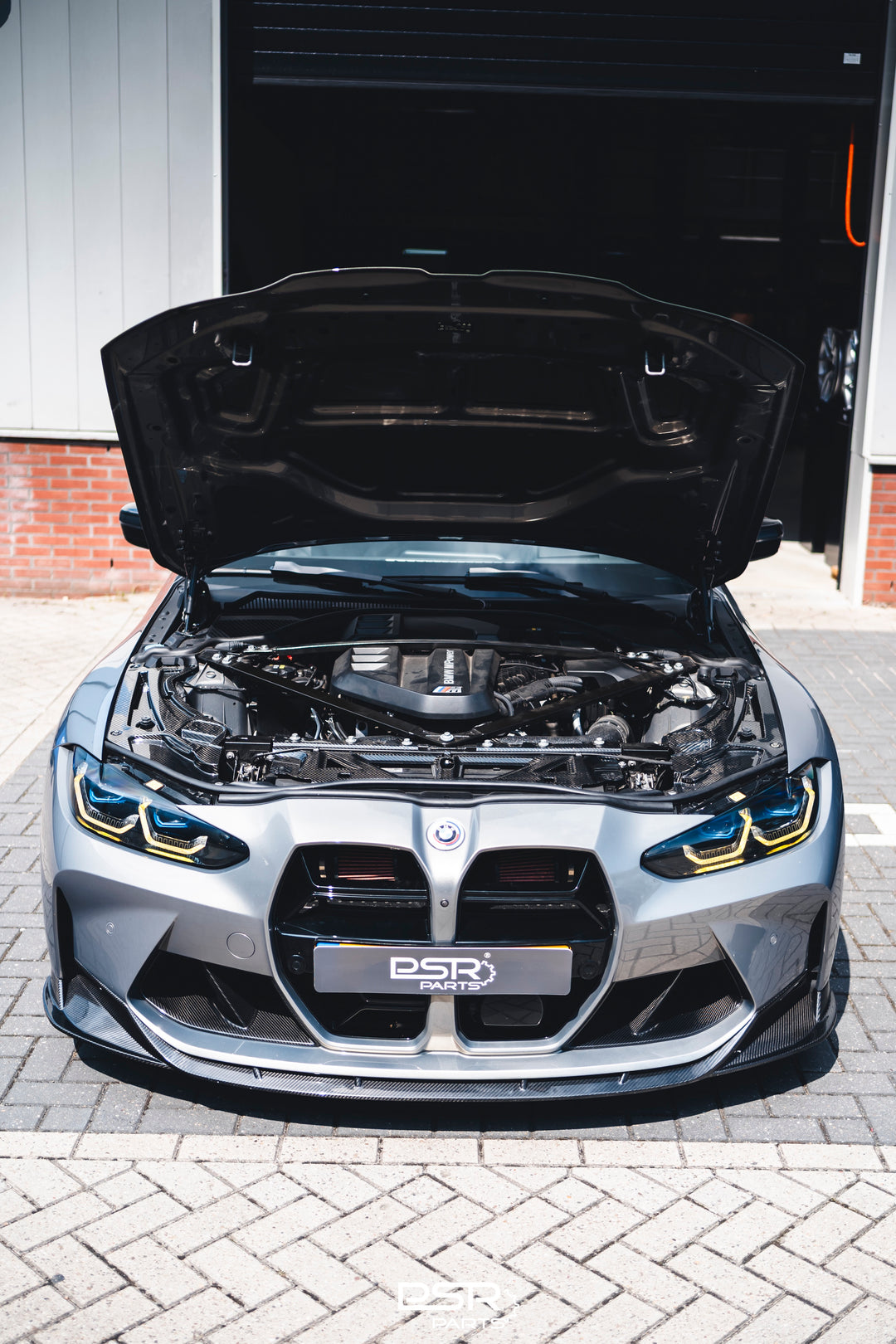 BMW M2/M3/M4 REPLACEMENT RADIATOR COOLING SHROUD SLAM PANEL IN PRE PREG CARBON FIBRE (G80/G81/G82/G83/G87)