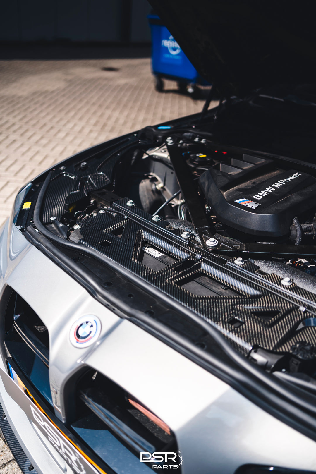 BMW M2/M3/M4 REPLACEMENT RADIATOR COOLING SHROUD SLAM PANEL IN PRE PREG CARBON FIBRE (G80/G81/G82/G83/G87)