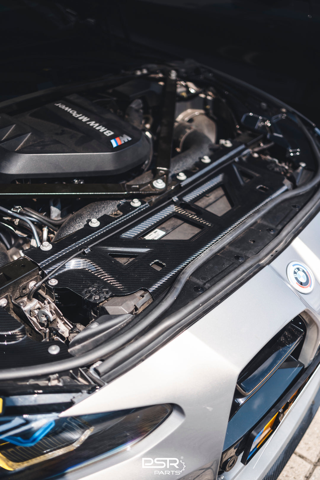 BMW M2/M3/M4 REPLACEMENT RADIATOR COOLING SHROUD SLAM PANEL IN PRE PREG CARBON FIBRE (G80/G81/G82/G83/G87)