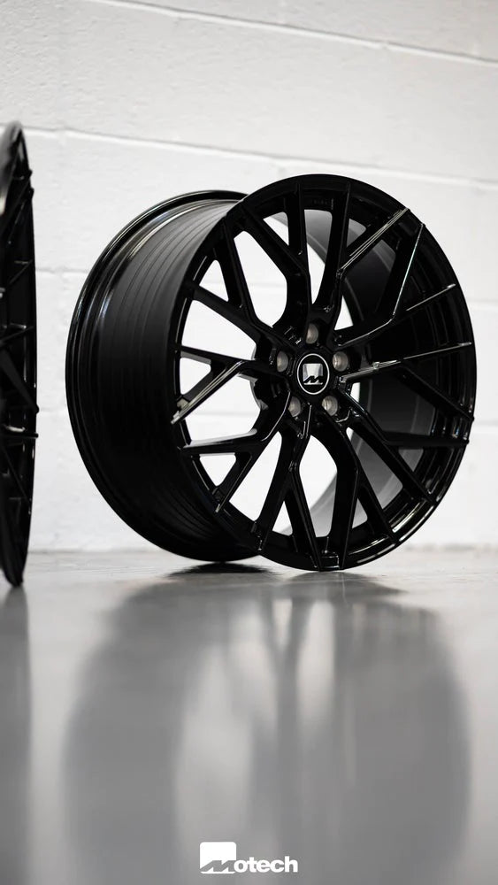 Motech Performance Wheels - BMW G42 220I 230I M240I M-W3 20" GLOSS BLACK MOTECH WHEELS