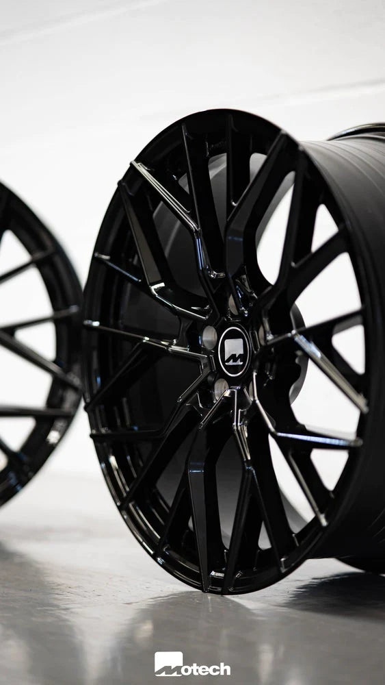 Motech Performance Wheels - M5 F90 M-W3 20" GLOSS BLACK MOTECH WHEEL