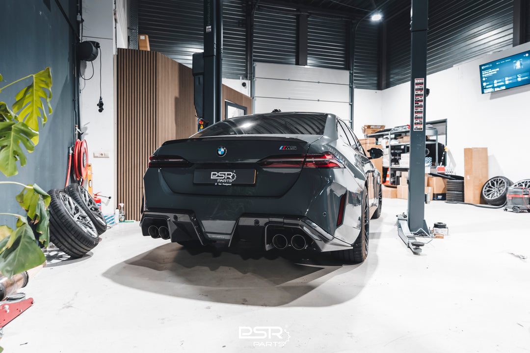 DCE Parts - BMW G90 M5 G99 M5 Stainless Steel - Titanium Catback Axleback Valved Exhaust - 3.5 Inch | 90mm Midpipe