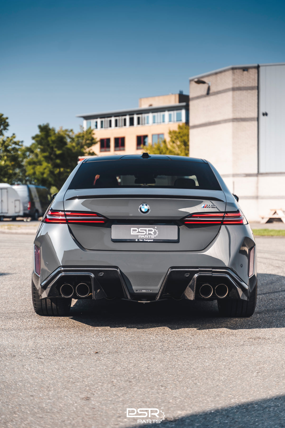DCE Parts - BMW G90 M5 G99 M5 Stainless Steel - Titanium Catback Axleback Valved Exhaust - 3.5 Inch | 90mm Midpipe