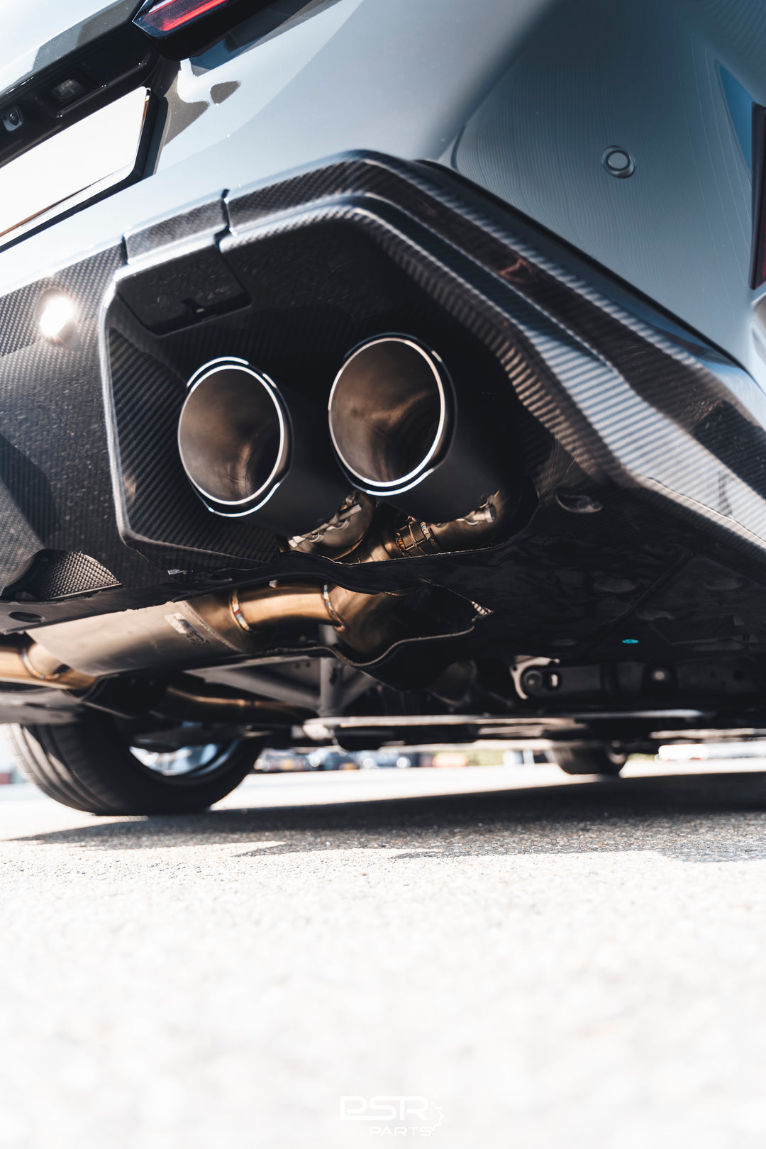 DCE Parts - BMW G90 M5 G99 M5 Stainless Steel - Titanium Catback Axleback Valved Exhaust - 3.5 Inch | 90mm Midpipe