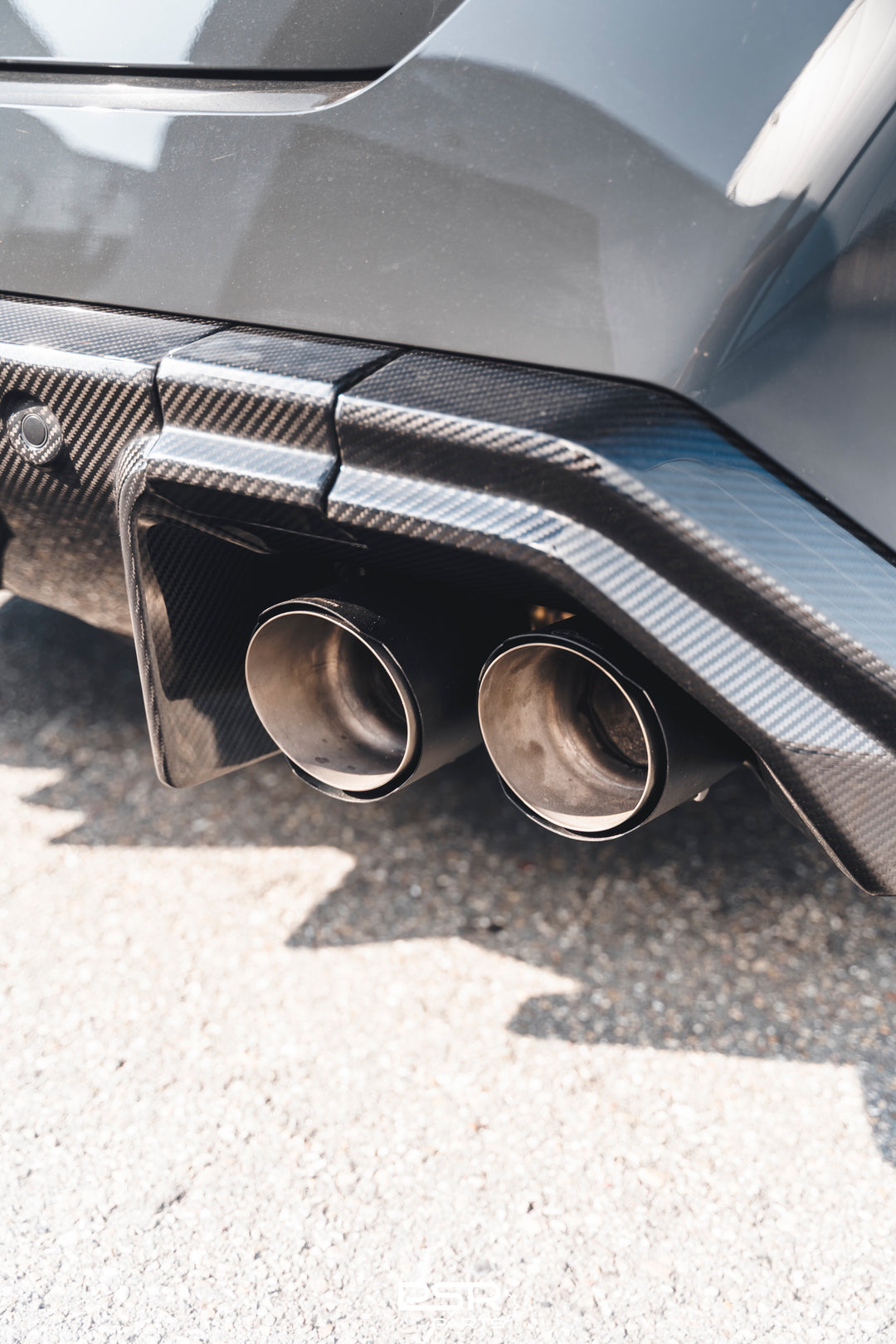 DCE Parts - BMW G90 M5 G99 M5 Stainless Steel - Titanium Catback Axleback Valved Exhaust - 3.5 Inch | 90mm Midpipe