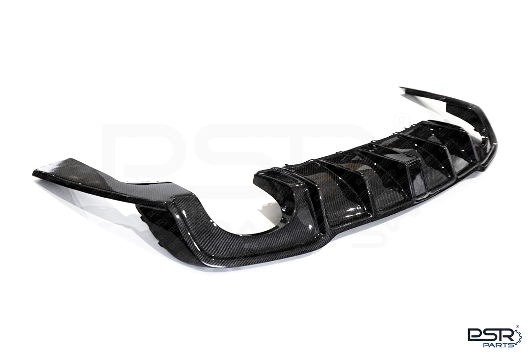 Audi RS3 8V Sedan Saloon Carbon Diffuser with DTM Light