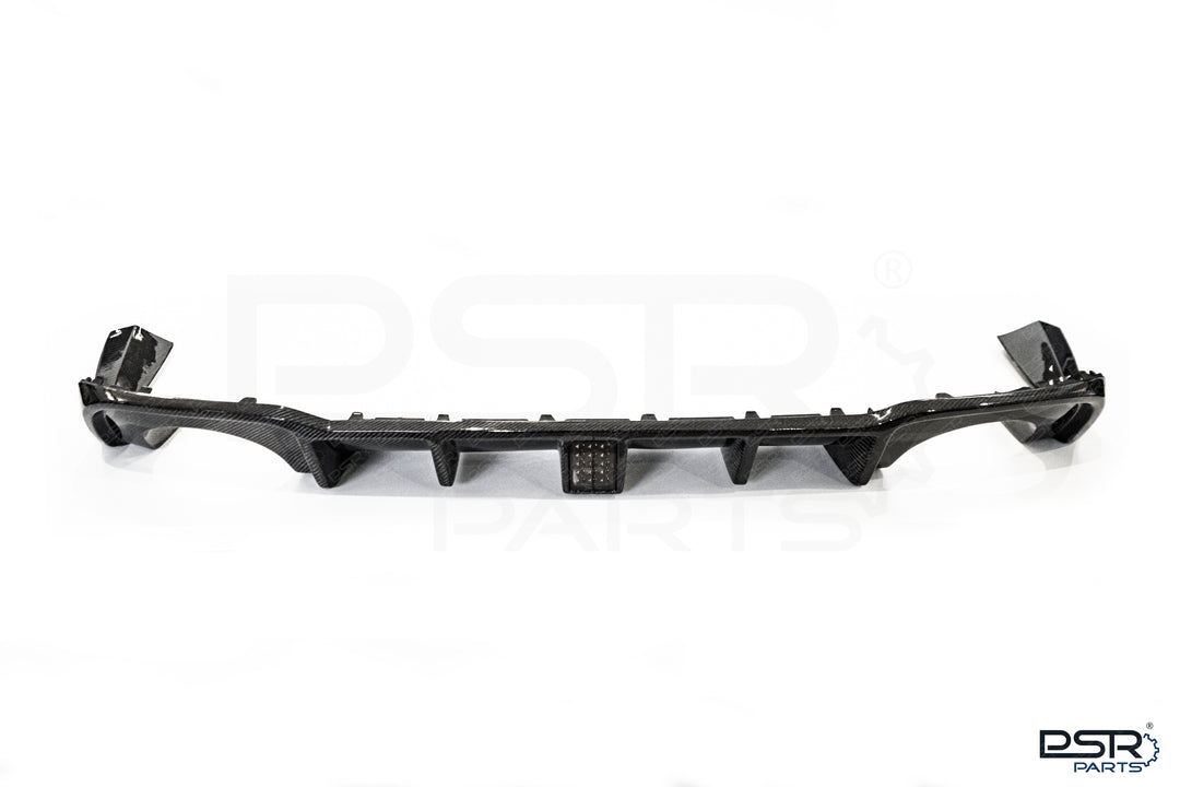 Audi RS3 8V Sedan Saloon Carbon Diffuser with DTM Light