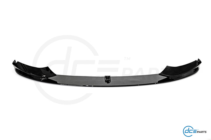 BMW 4 Series F32/F33/F36 Gloss Black MP Style 3-Piece Splitter and Flaps for M-Sport Front Bumper