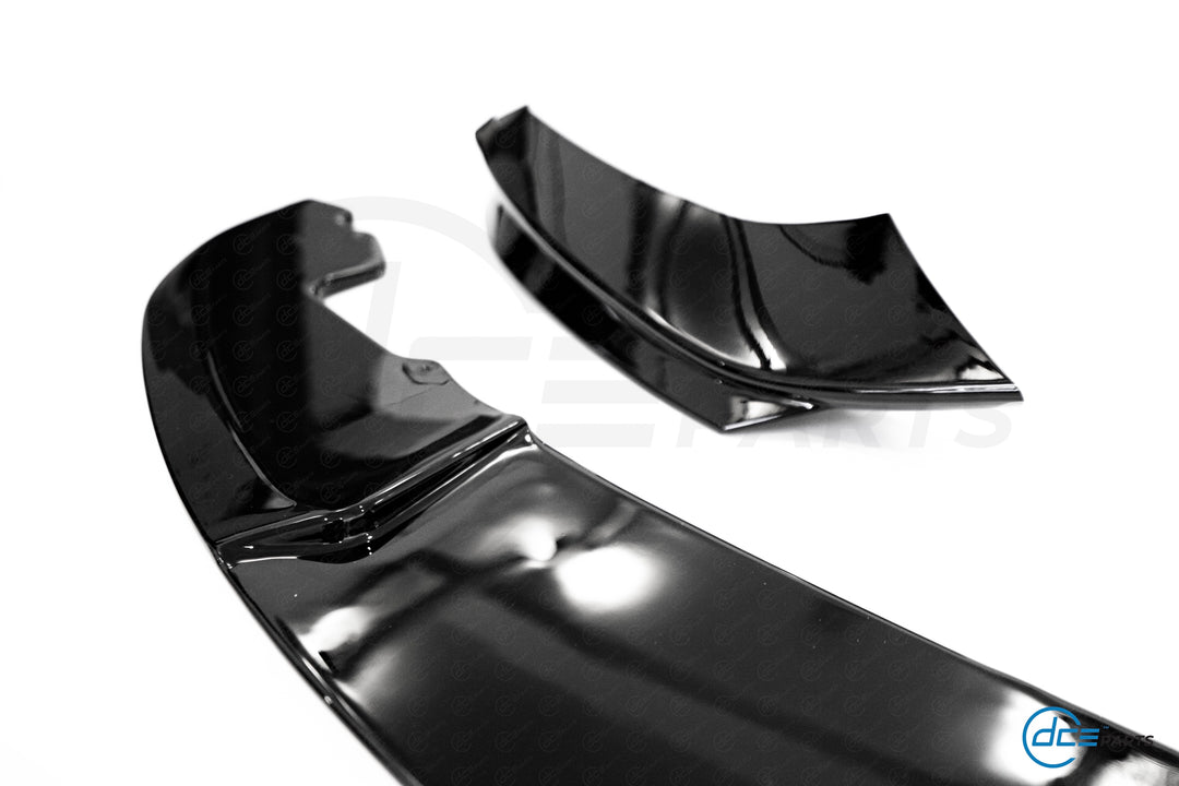 BMW 4 Series F32/F33/F36 Gloss Black MP Style 3-Piece Splitter and Flaps for M-Sport Front Bumper