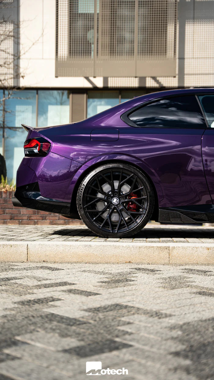 Motech Performance Wheels - BMW G42 220I 230I M240I M-W3 20" GLOSS BLACK MOTECH WHEELS