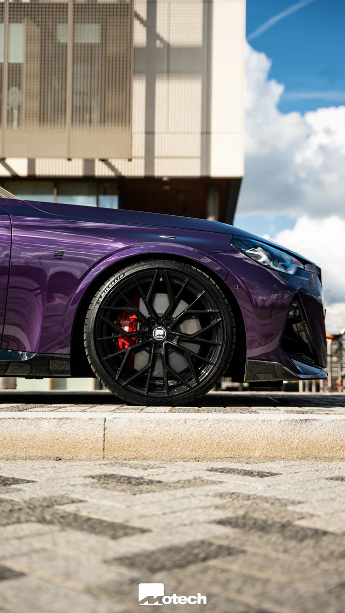 Motech Performance Wheels - BMW G42 220I 230I M240I M-W3 20" GLOSS BLACK MOTECH WHEELS