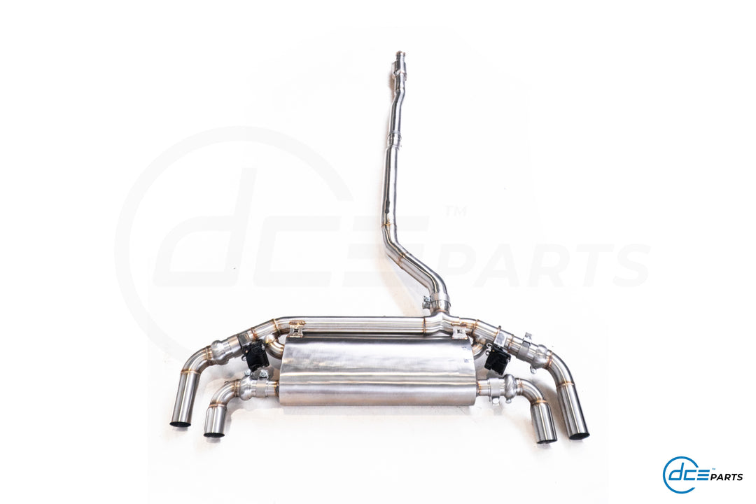 DCE Parts - BMW F70 118 / 120 B38 1 Series Full Catback / Axleback Valved Exhaust