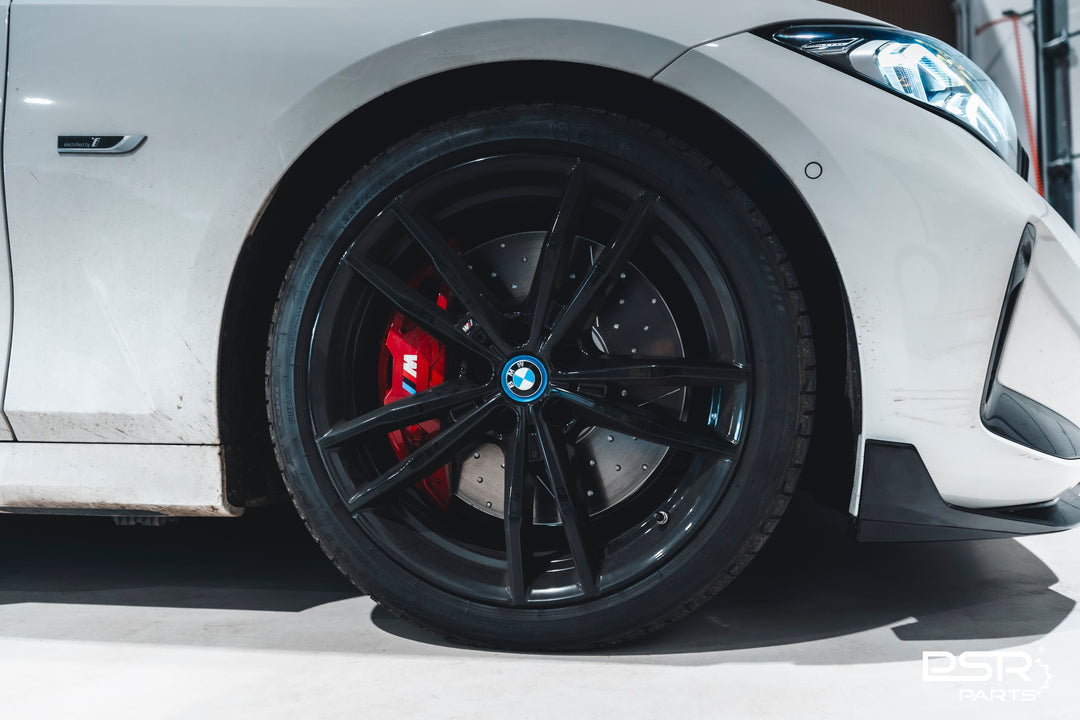 Cobra Suspension Wheel Spacers - Wheel Spacers 5x112 CB66.5 12mm - Black Forged Spacer - With Hub Lip - 10pcs M14x1.25 Conical Seat L38mm G10.9 - WS5x112.665-12-M14