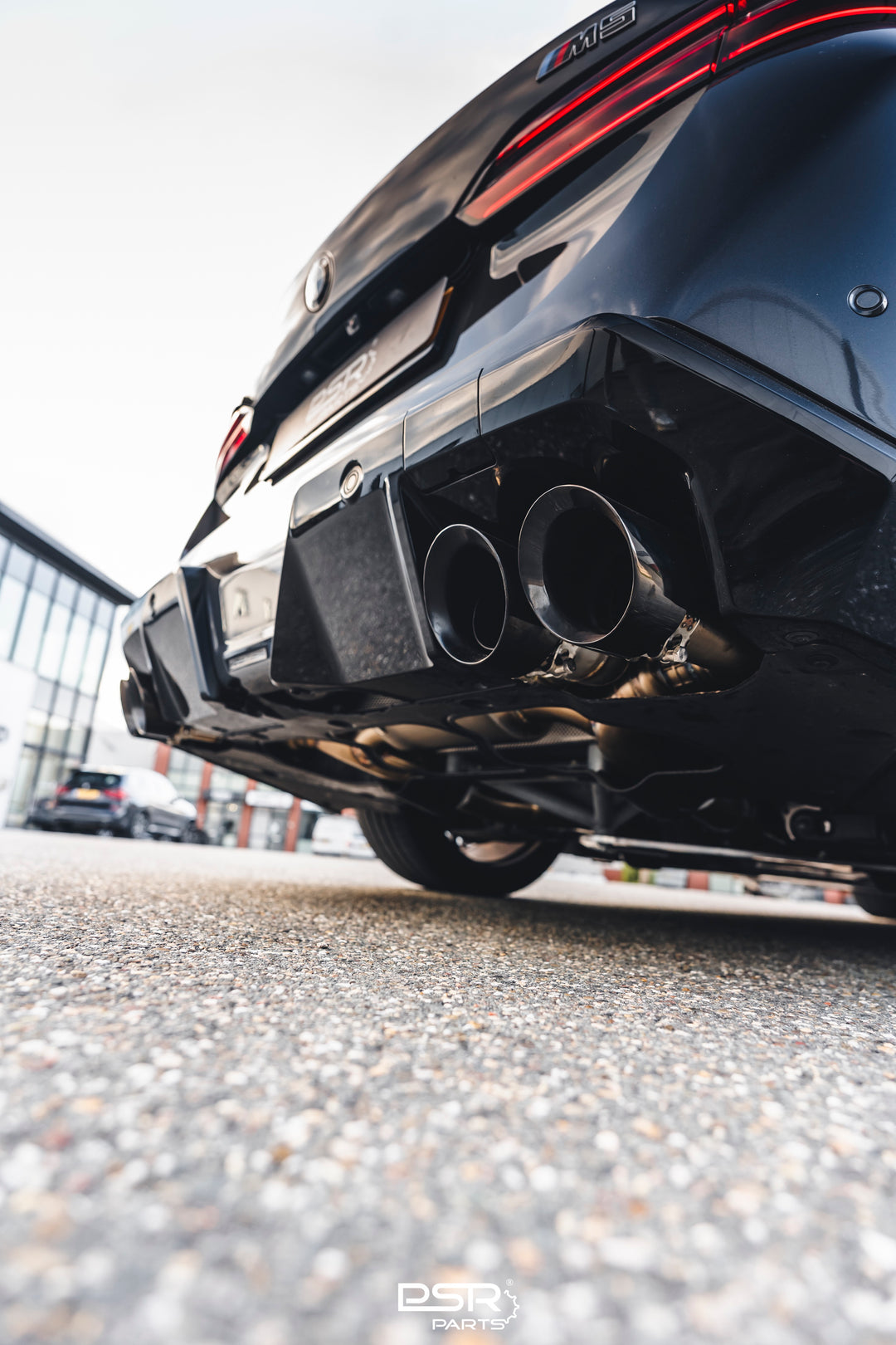 DCE Parts - BMW G90 M5 G99 M5 Stainless Steel - Titanium Catback Axleback Valved Exhaust - 3.5 Inch | 90mm Midpipe