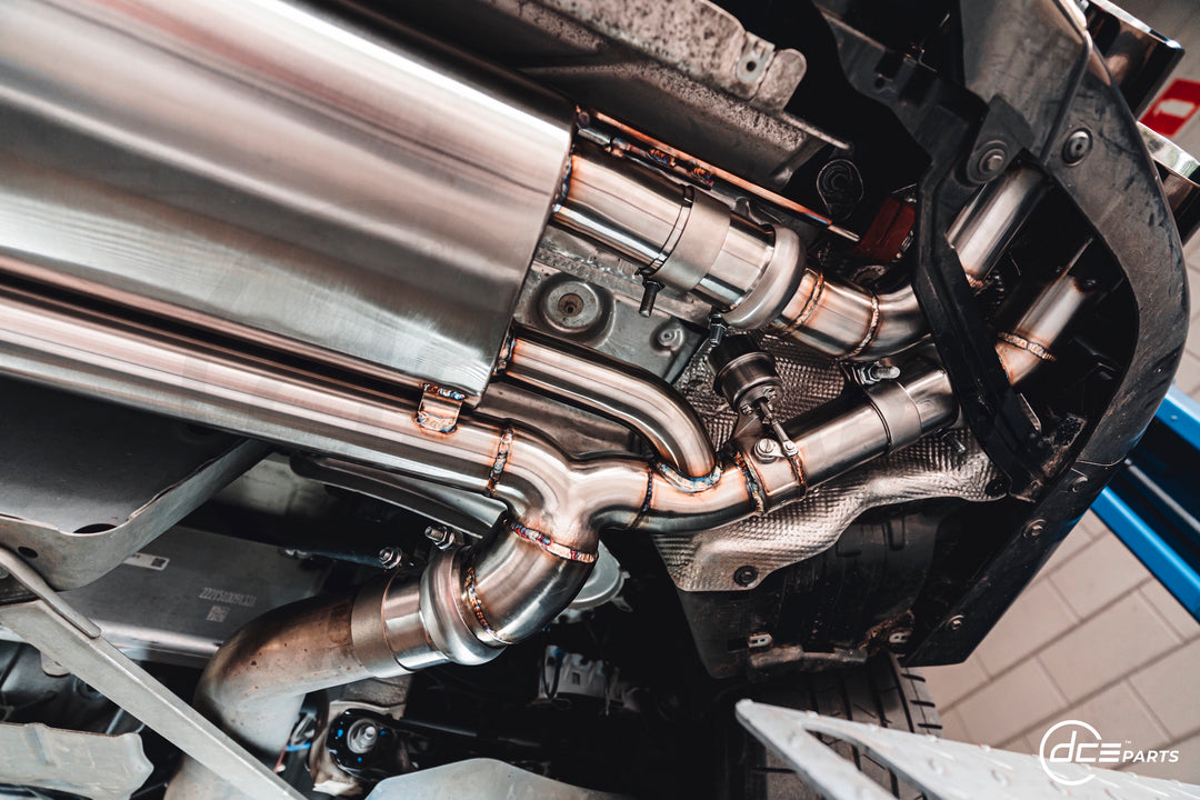 DCE Parts - BMW G05 X5 45e / 50e V2 (Gen2) Axleback Slip On Valvetronic Exhaust Rear Muffler