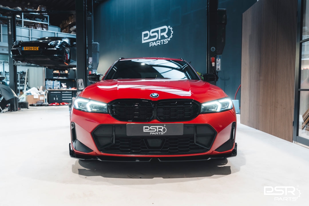 BMW G20 G21 LCI (2022+) Gloss Black MP Style 3-Piece Front Splitter