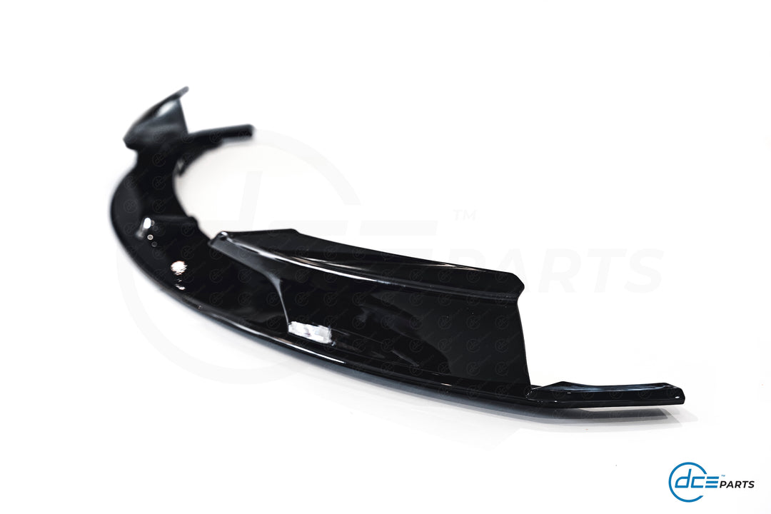 DCE Parts - 3-Piece Splitter and Flaps for M-Sport Front Bumper BMW F30 F31 - Gloss Black