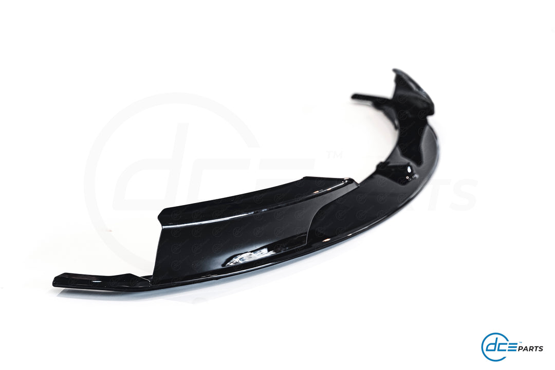 DCE Parts - 3-Piece Splitter and Flaps for M-Sport Front Bumper BMW F30 F31 - Gloss Black