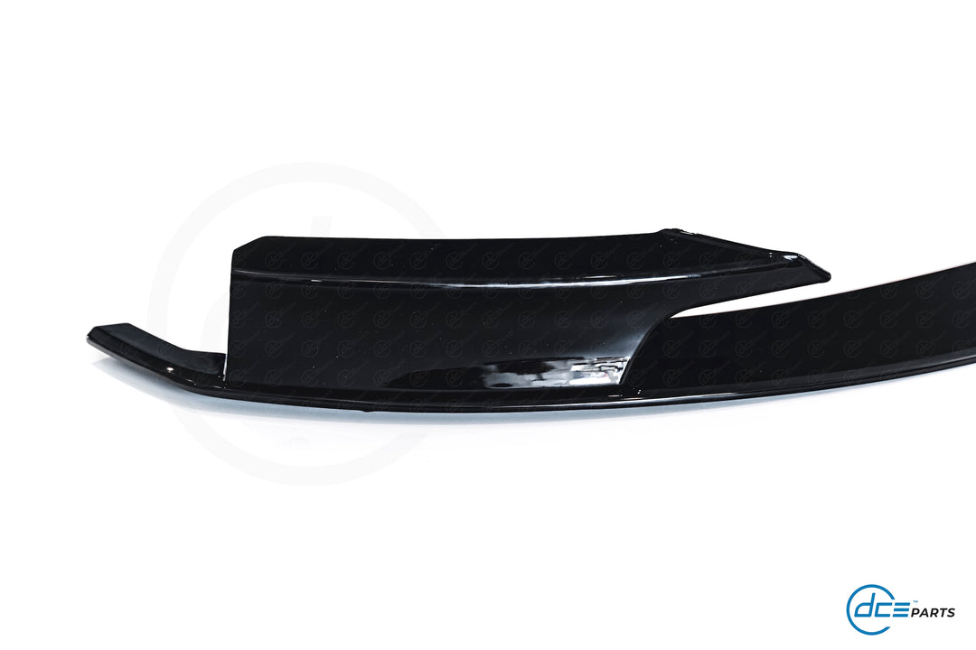DCE Parts - 3-Piece Splitter and Flaps for M-Sport Front Bumper BMW F30 F31 - Gloss Black