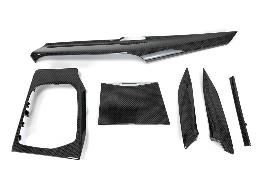 BMW G20 G21 3 Series Carbon Fibre Dashboard Gear Surround Interior Trim G20 G21 LCI