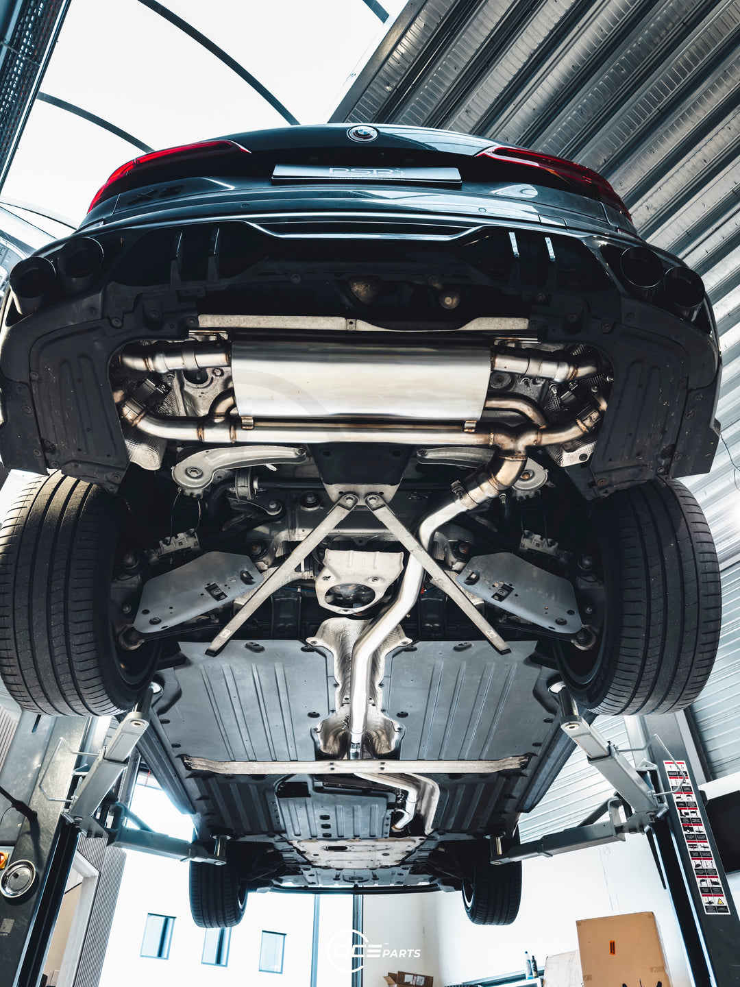 DCE Parts - BMW G05 X5 45e / 50e V2 (Gen2) Axleback Slip On Valvetronic Exhaust Rear Muffler