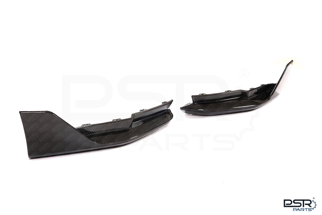 BMW M3 G80 Carbon Fiber Rear Bumper Corners - OEM STYLE