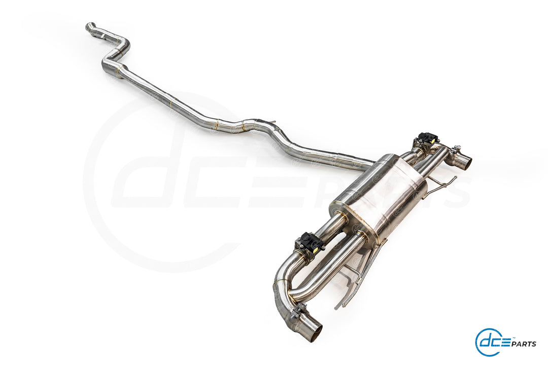 DCE Parts - BMW G20 G21 330e Catback Axleback Slip On Valvetronic Exhaust Rear Muffler