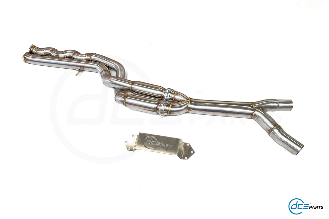 DCE Parts - BMW F87 M2 Competition S55 Equal Length & Single Midpipe Hybrid Catback Valved Exhaust