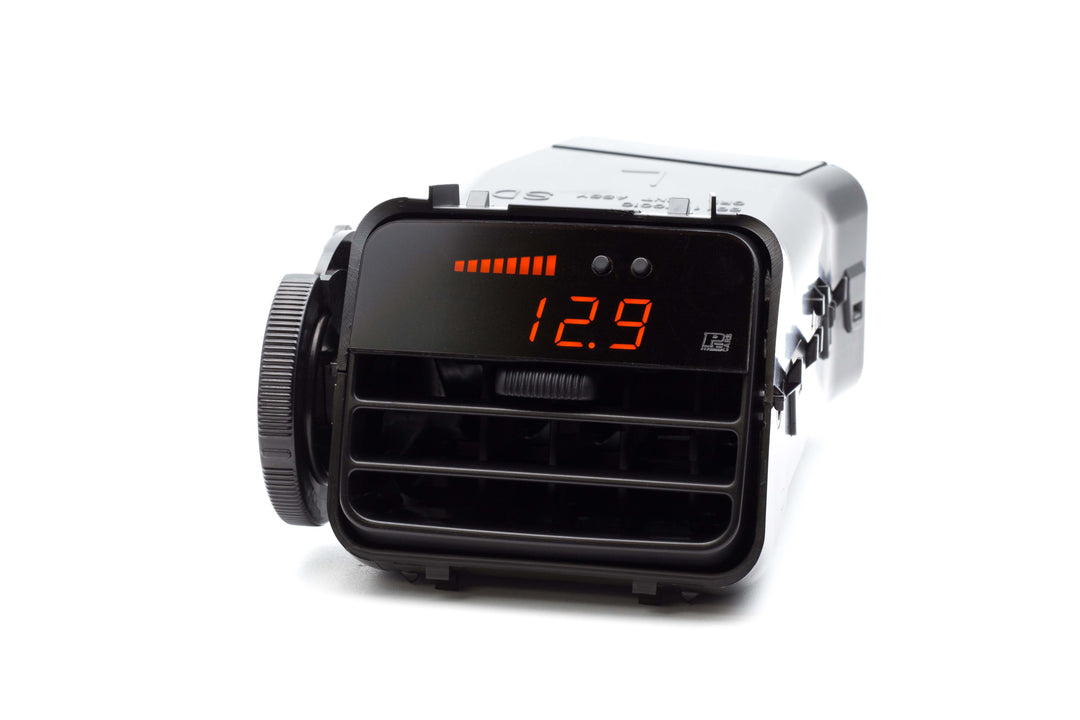 P3 Gauges - P3 Analog Gauge -Subaru WRX/STI/Forester (2008-2014)Left Hand Drive, Pre-installed in OEM Vent (BLACK) With Vent - LAP3S7SX+VB