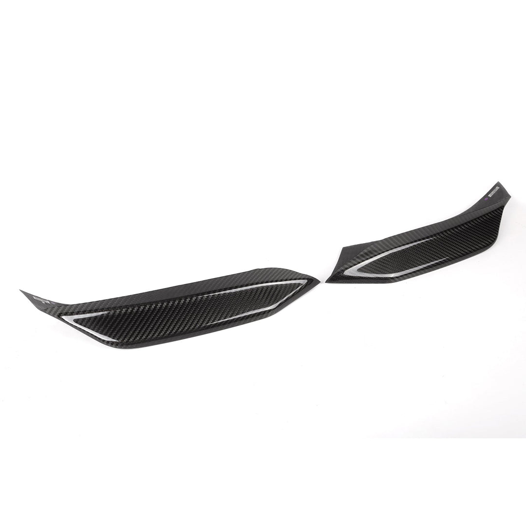 MHC+ BMW M3/M4 Front Bumper Inserts In Pre-Preg Carbon Fibre (F80/F82/F83)