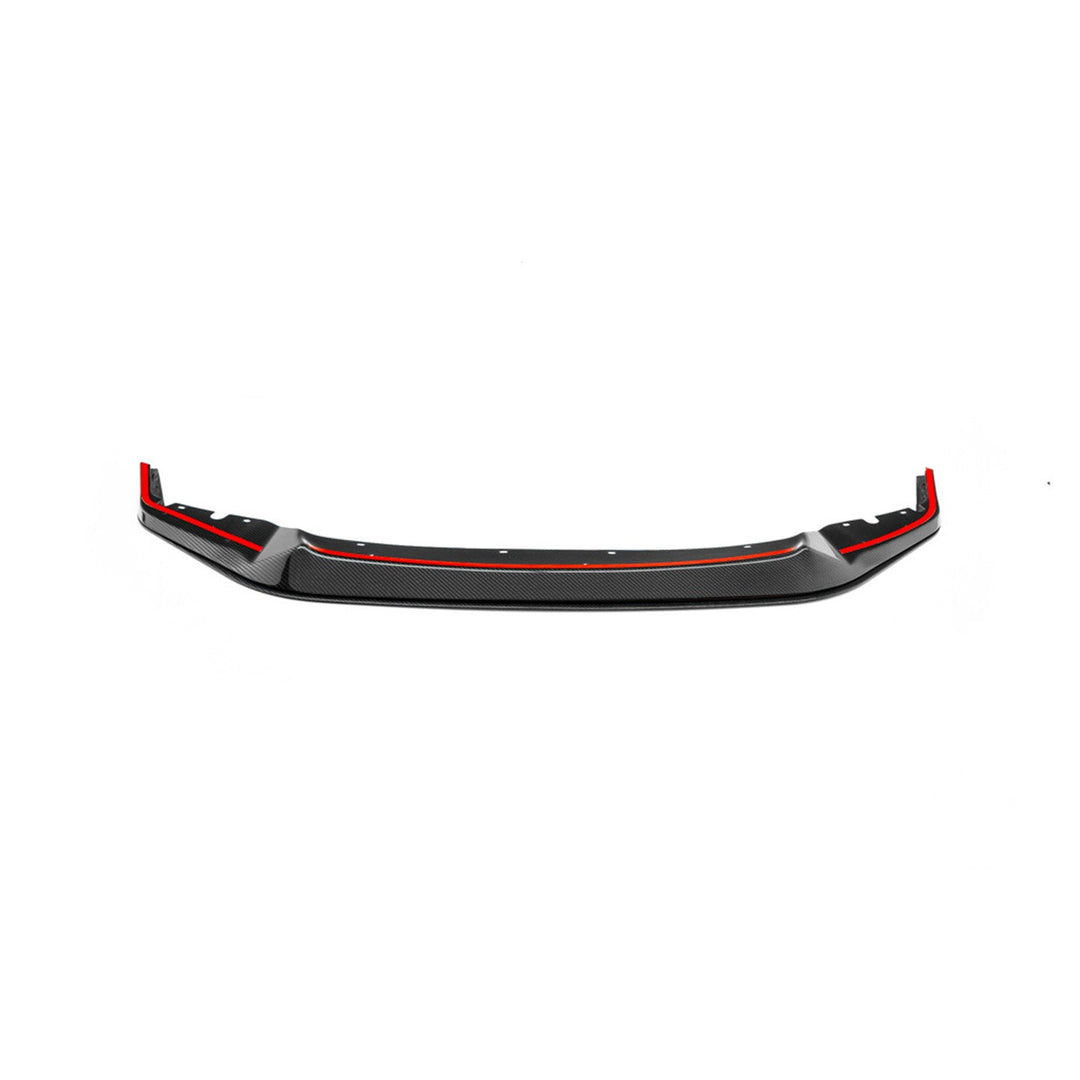 MHC+ BMW M2 Competition S55 GT Style Front Splitter In Gloss Pre Preg Carbon Fibre (F87C)