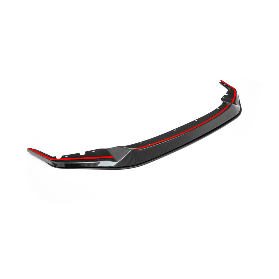 MHC+ BMW M2 Competition S55 GT Style Front Splitter In Gloss Pre Preg Carbon Fibre (F87C)