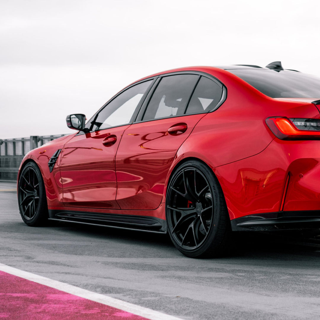 MHC+ BMW M3/M4 SK1 Side Skirts In Pre Preg Carbon Fibre (G80/G81/G82/G83)