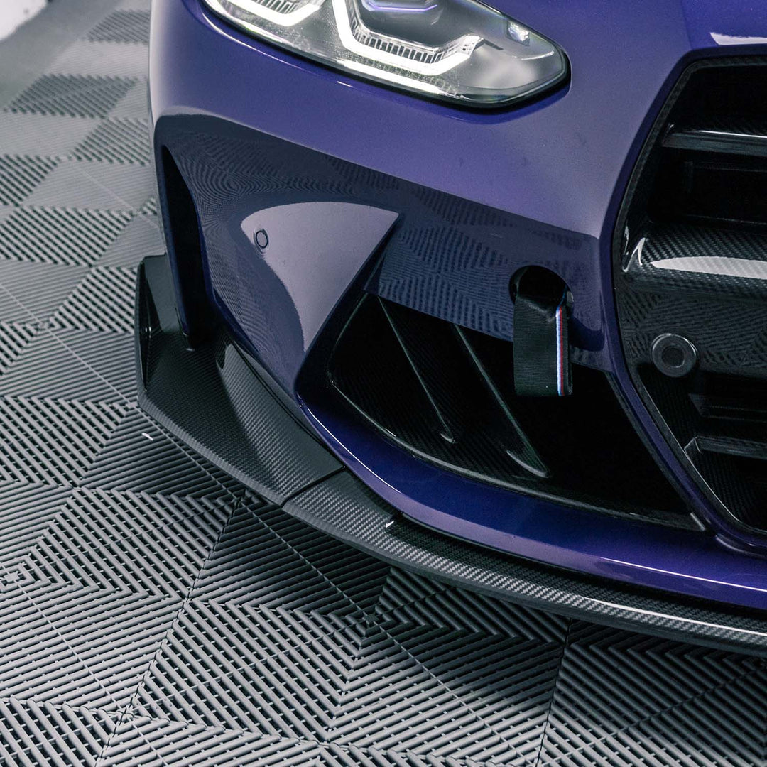 MHC+ BMW M3/M4 CSL Style Front Splitter In Pre Preg Carbon Fibre (G80/G81/G82/G83)