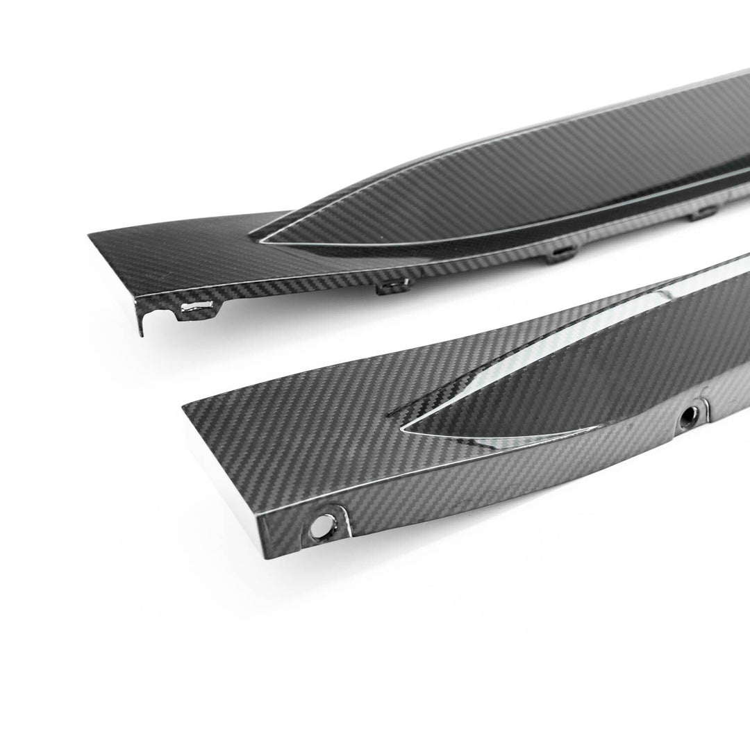 MHC+ BMW M3 OEM Style Side Skirts In Pre Preg Carbon Fibre (G80)