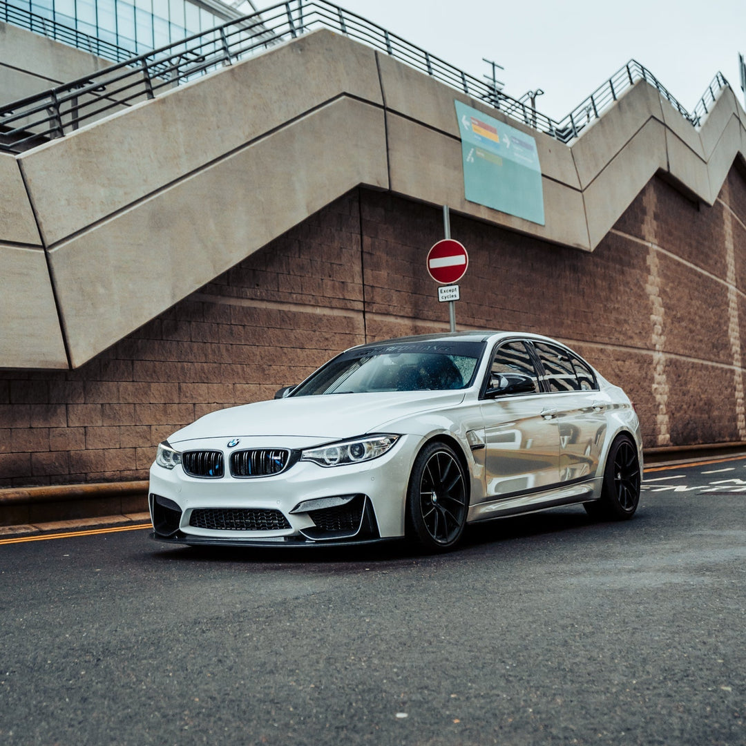 MHC+ BMW M3/M4 GT Style Front Splitter In Gloss Pre Preg Carbon Fibre (F80/F82/F83)