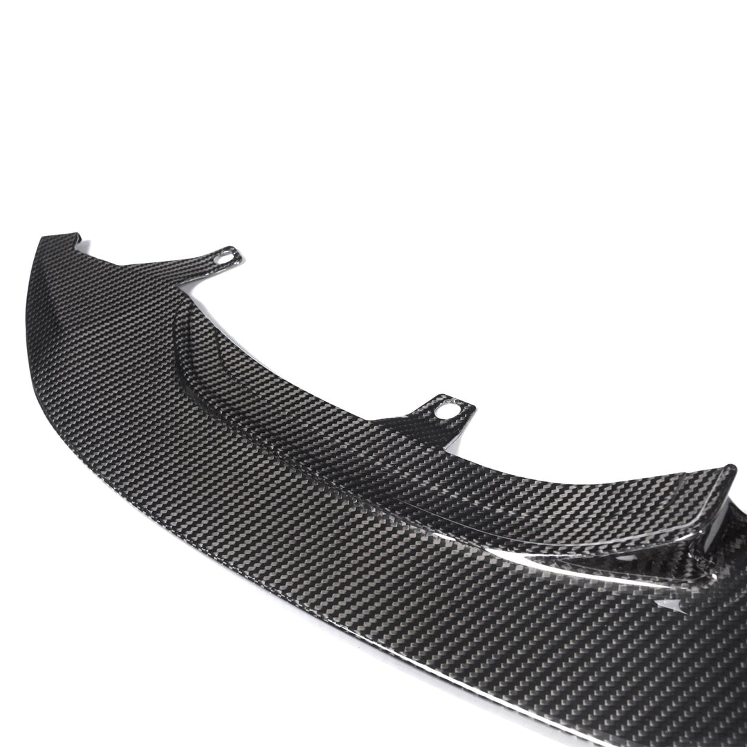 MHC+ BMW M3/M4 GT Style Front Splitter In Gloss Pre Preg Carbon Fibre (F80/F82/F83)