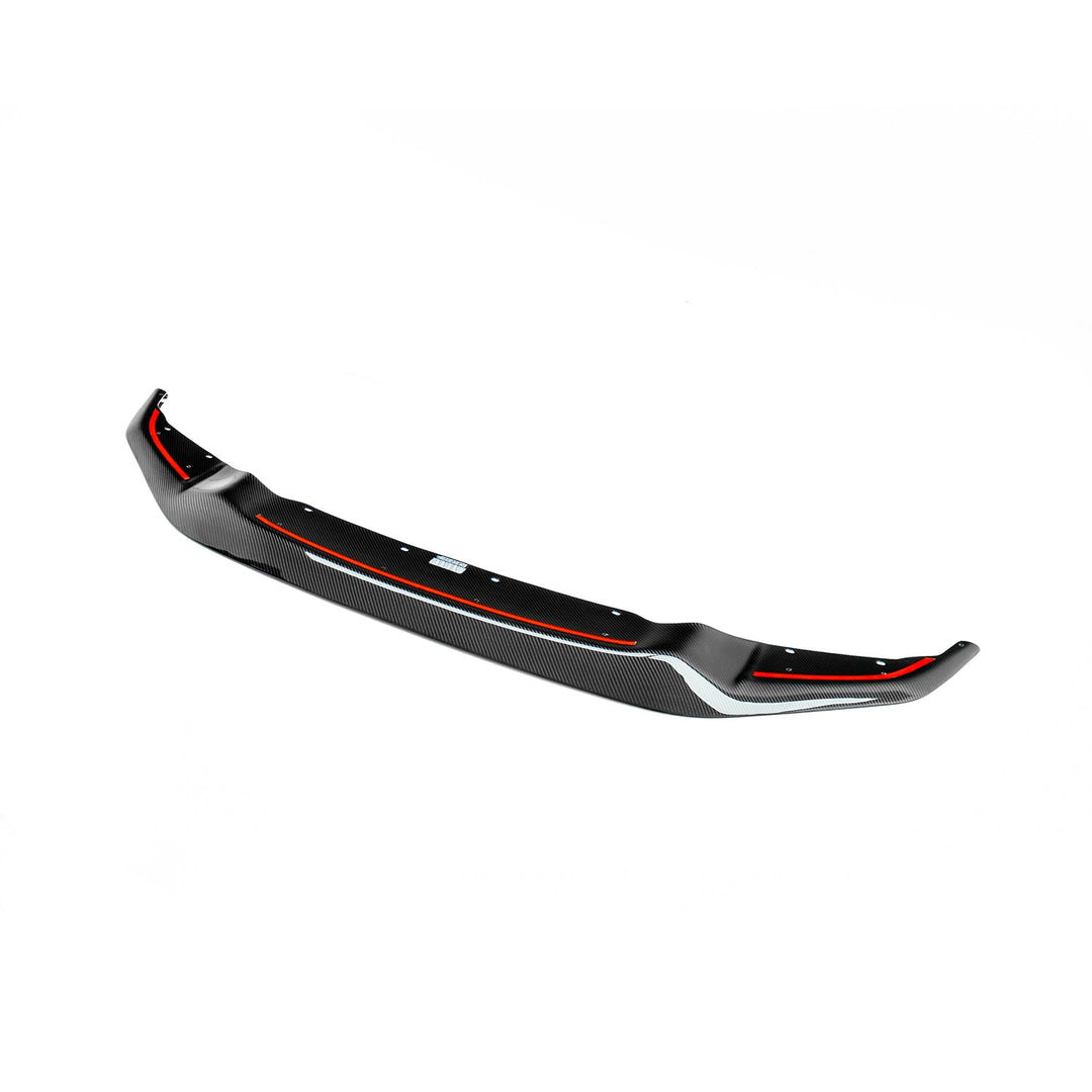 MHC+ BMW M2 N55 GT Style Front Splitter In Gloss Pre Preg Carbon Fibre (F87)