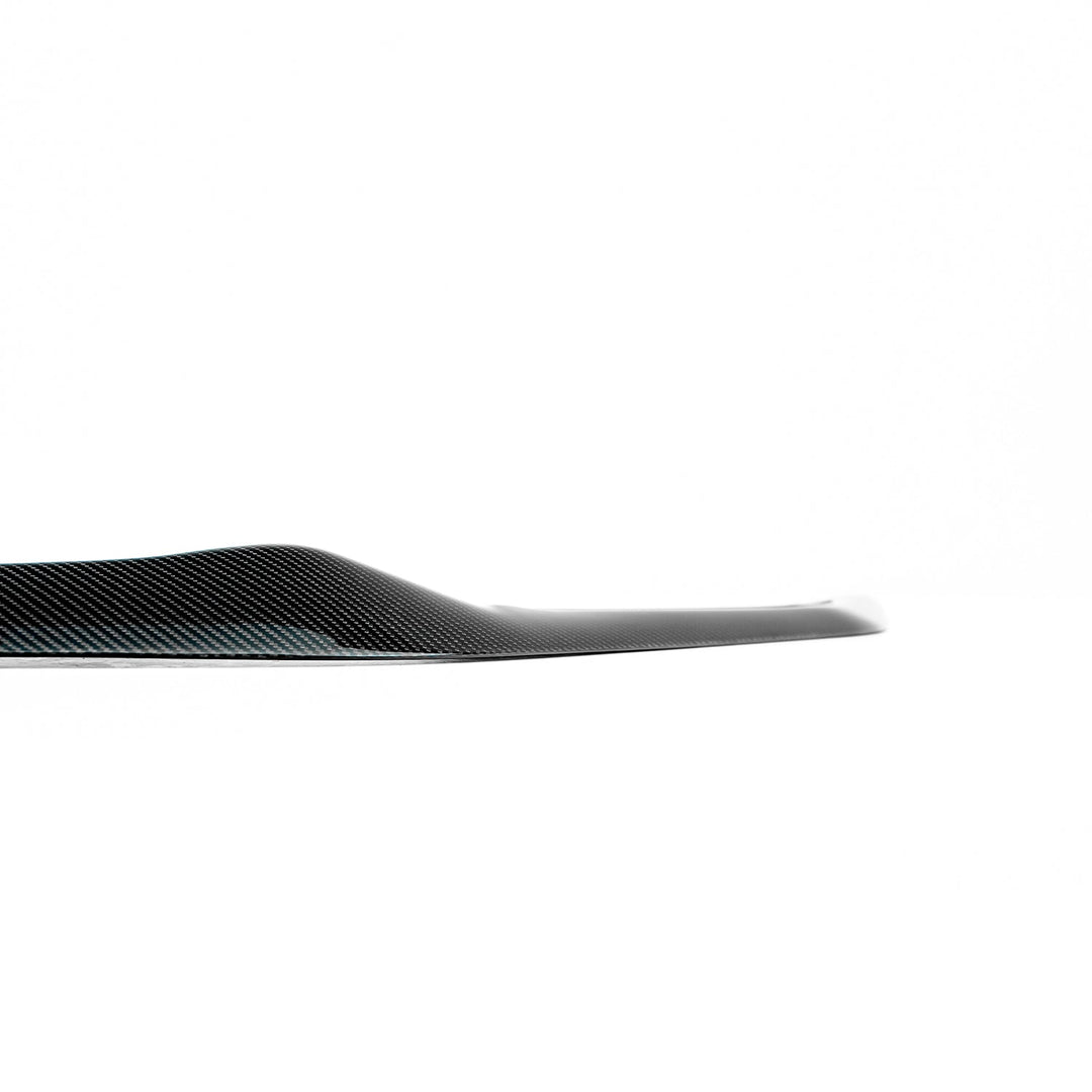 MHC+ BMW M2 N55 GT Style Front Splitter In Gloss Pre Preg Carbon Fibre (F87)