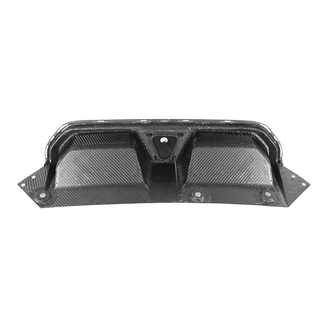 MHC+ BMW M5 LCI CS Style Rear Diffuser With LED In Pre Preg Gloss Carbon Fibre (F90)