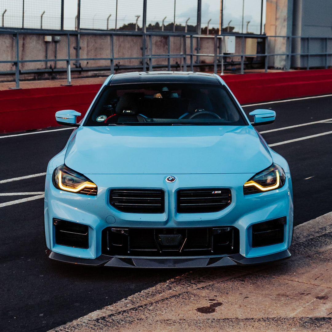 MHC+ BMW M2 2023 G87 Edition 1 Front Splitter In Pre Preg Gloss Carbon Fibre (G87)