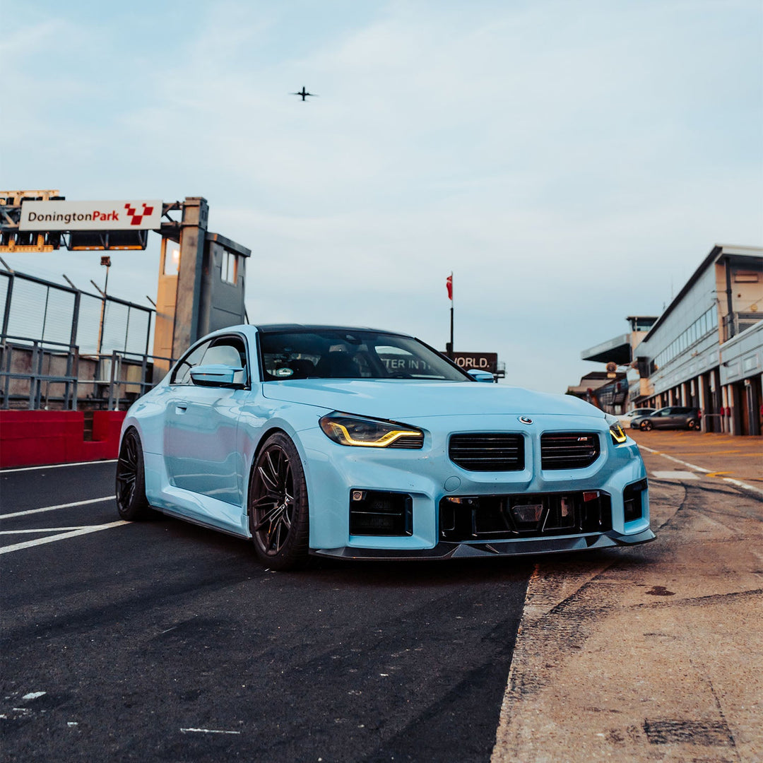 MHC+ BMW M2 2023 G87 Edition 1 Front Splitter In Pre Preg Gloss Carbon Fibre (G87)