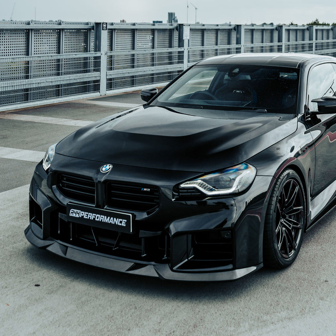MHC+ BMW M2 2023 G87 Edition 1 Front Splitter In Pre Preg Gloss Carbon Fibre (G87)