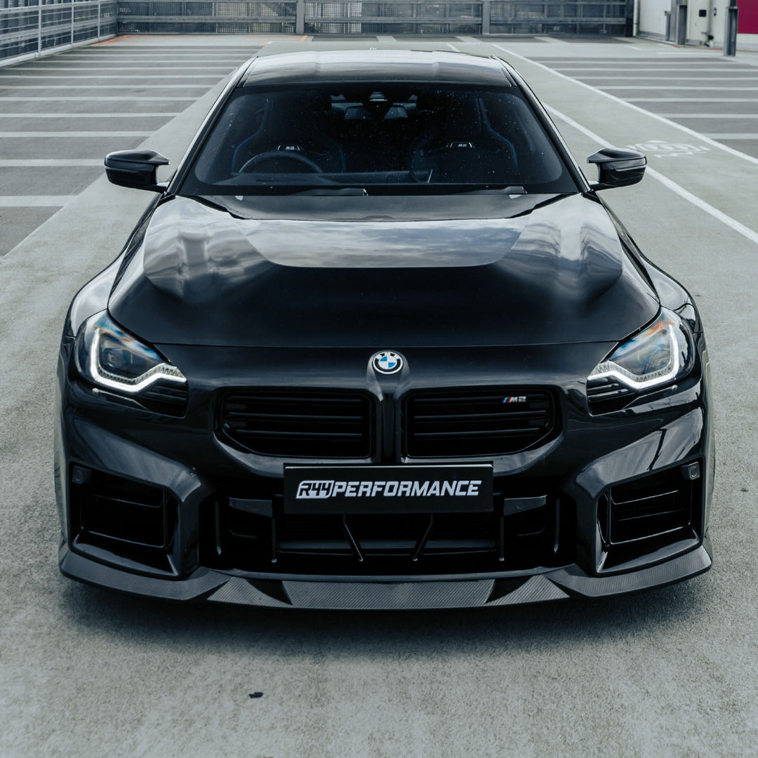 MHC+ BMW M2 2023 G87 Edition 1 Front Splitter In Pre Preg Gloss Carbon Fibre (G87)