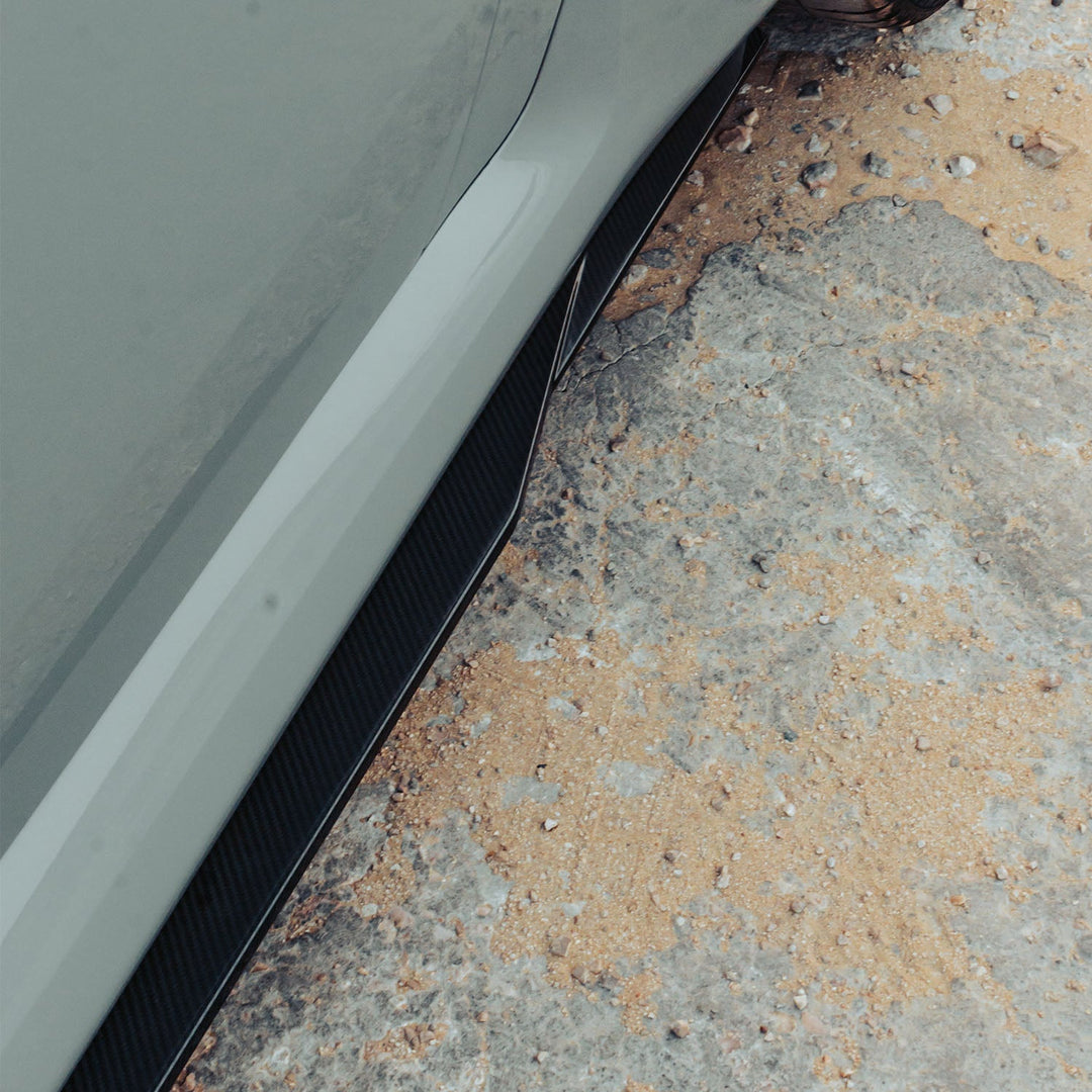 MHC+ BMW M2 2023 G87 Edition 1 Side Skirts In Pre Preg Gloss Carbon Fibre (G87)