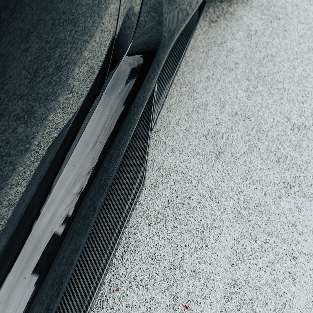 MHC+ BMW M2 2023 G87 Edition 1 Side Skirts In Pre Preg Gloss Carbon Fibre (G87)