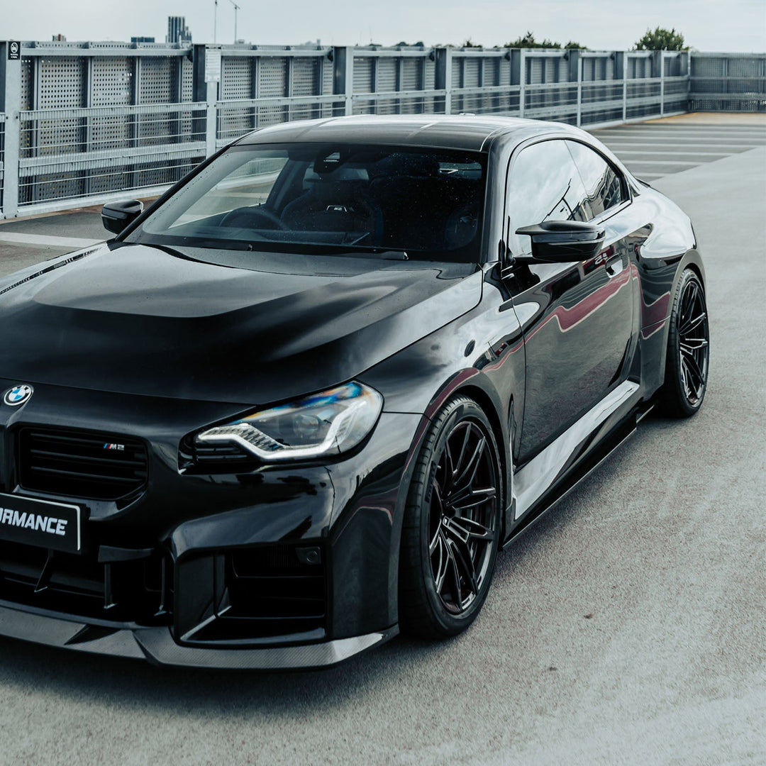 MHC+ BMW M2 2023 G87 Edition 1 Side Skirts In Pre Preg Gloss Carbon Fibre (G87)